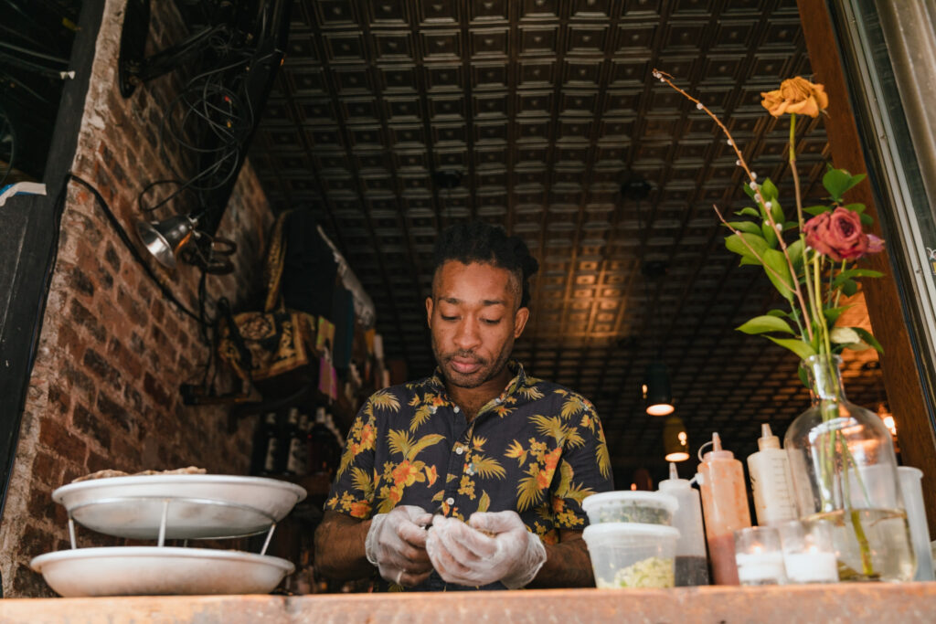 One Bad Payment Experience Is All It Takes: What New Data Reveals 1 A small-business food vendor in a floral shirt carefully prepares an order at his counter, the kind of independent operator whose customer loyalty can hinge on a smooth checkout.