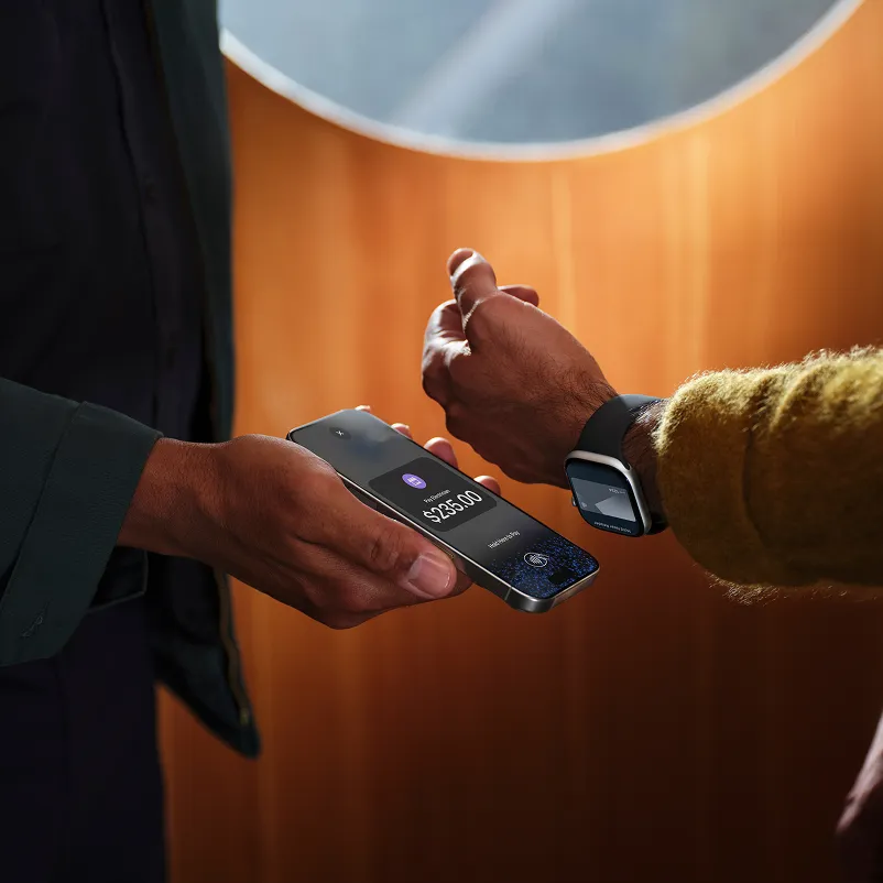Tap to pay banner